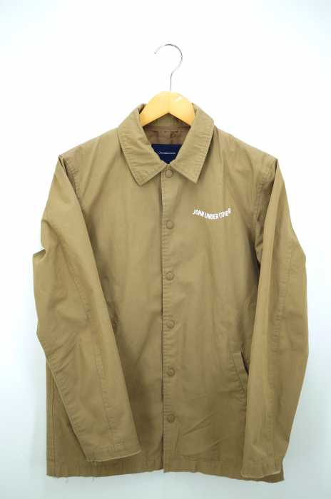 JOHNUNDERCOVER×STUDIOUS SELECT（ジョンアンダーカバー ステュディオス セレクト） 17SS 別注 バックプリントカットオフコーチジャケット メンズ アウター