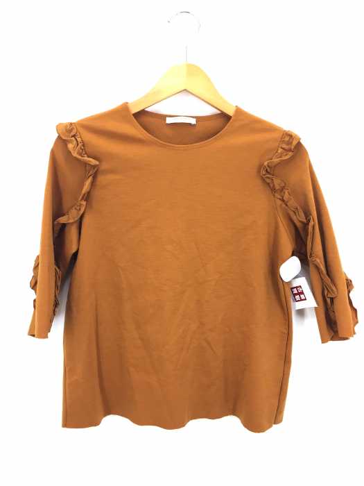 ZARA trafaluc（ザラトラファルック） 17AW ストレッチ袖デザインクルーネックカットソー レディース トップス