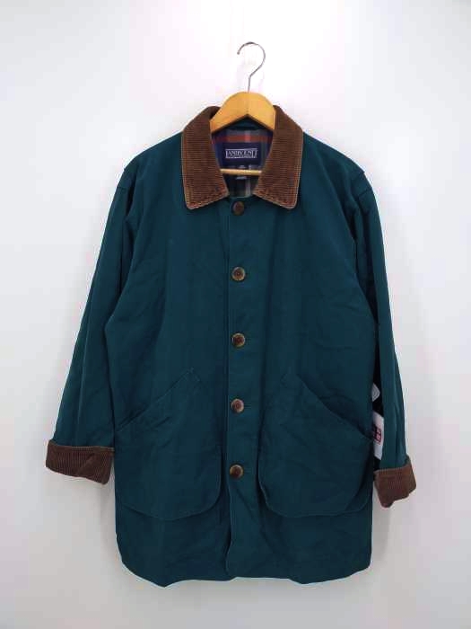 90s LANDS`END ランズエンド ハンティングジャケット ハーフコート