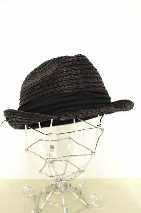STUSSY （ステューシー） SS Straw Fedra ストローハット メンズ 帽子