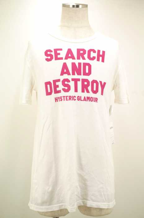 HYSTERIC GLAMOUR （ヒステリックグラマー） ナンバリングプリントロングTシャツ メンズ トップス