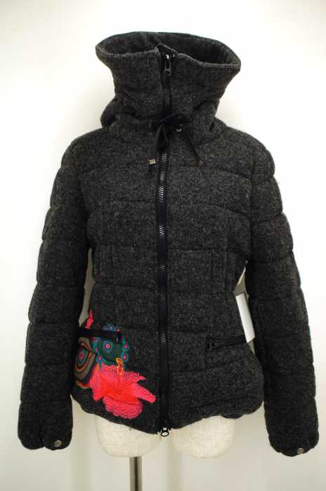 Desigual （デシグアル） 15AW ウールフーデッドジャケット レディース アウター