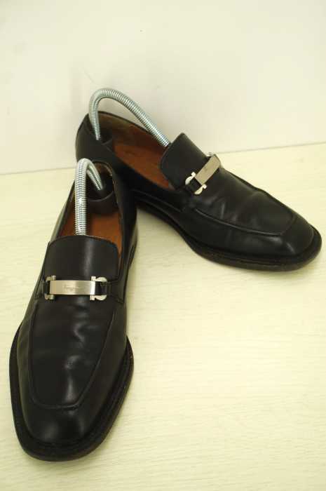 Salvatore Ferragamo （サルヴァトーレフェラガモ） スクエアトゥビット メンズ シューズ