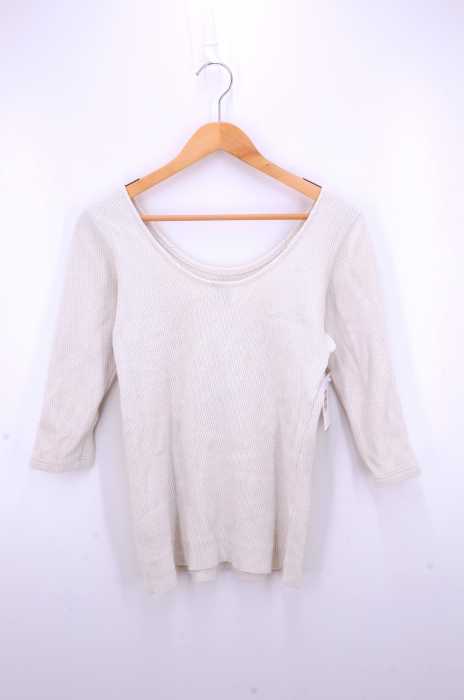 6(ROKU) BEAUTY&YOUTH UNITED ARROWS(ロクビューティーアンドユースユナイテッドアローズ) BIG THERMAL U-NECK 2/カットソー レディース トップス