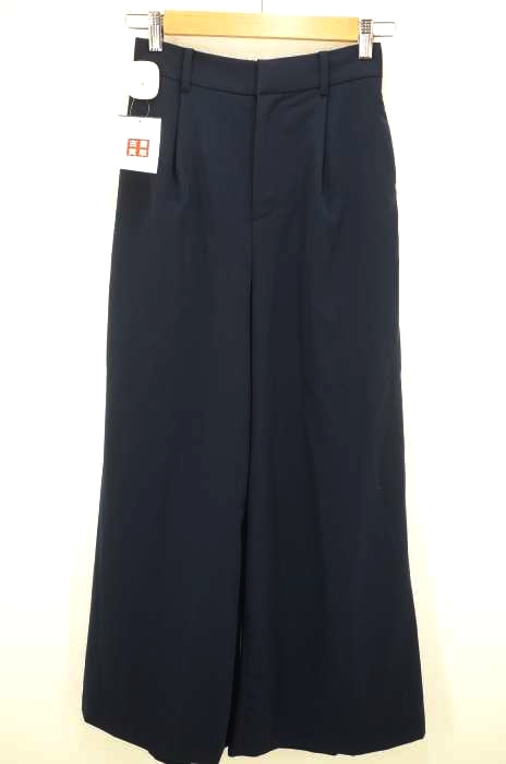 Ray BEAMS（レイビームス） スナップボタンサイドラインワイドパンツ レディース パンツ