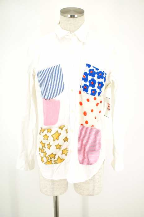 TSUMORI CHISATO (ツモリチサト) 総柄ポケットデザインボタンシャツ メンズ トップス