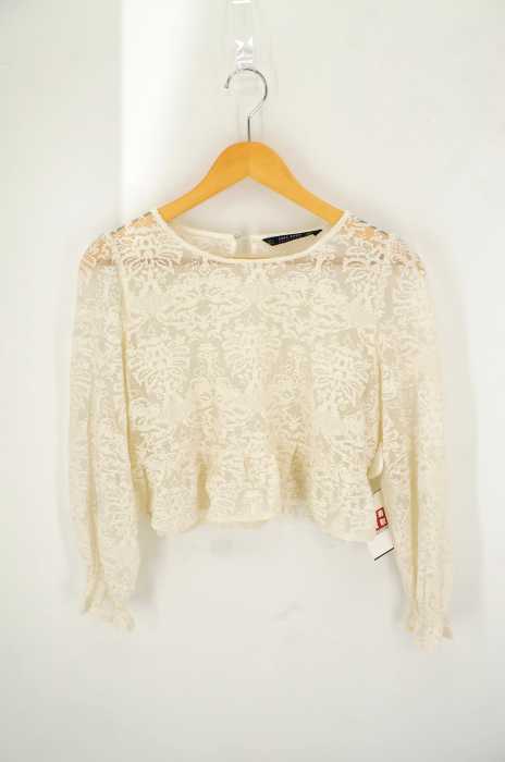 ZARA BASIC （ザラベーシック） レース レディース トップス