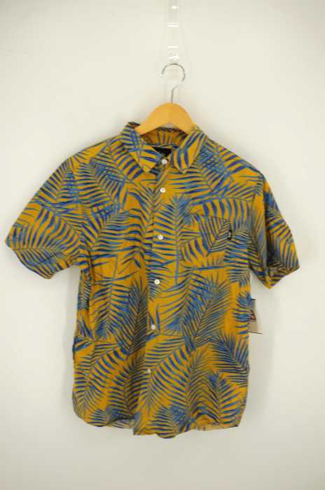 STUSSY （ステューシー） ボタニカル柄 コットンシャツ メンズ トップス