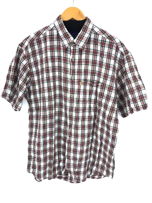 PENDLETON（ペンドルトン） リネン混チェック柄半袖シャツ メンズ トップス