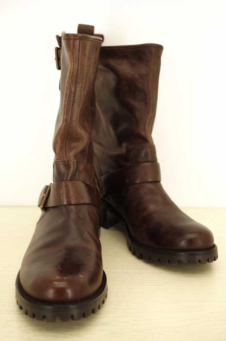 COLE HAAN（コールハーン） Hemlock Chestnut Leather ヘムロックレザーブーツ レディース シューズ