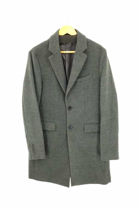 MACKINTOSH PHILOSOPHY (マッキントッシュフィロソフィー) 比翼 ヘリンボーン ステンカラーコート メンズ アウター