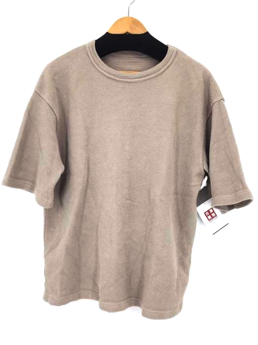 crepuscule（クレプスキュール） Highgage Moss Stitch S/S Cutsew メンズ トップス