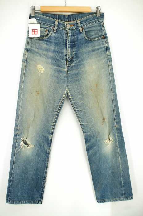 Levis（リーバイス） 502XX ダメージ クラッシュ メンズ パンツ