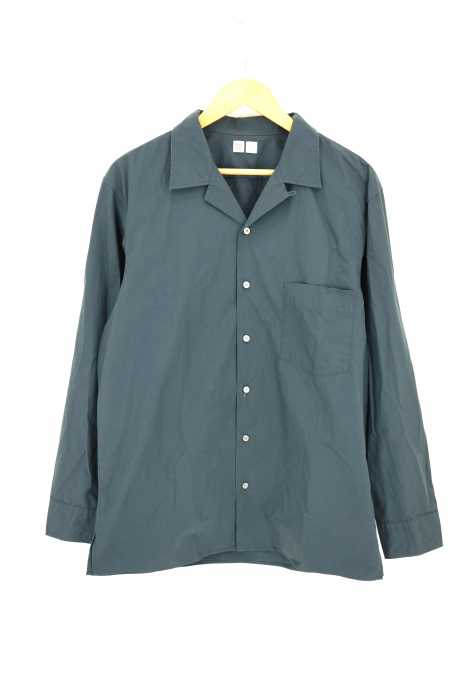 UNIQLO U(ユニクロユー) オープンカラーシャツ メンズ トップス