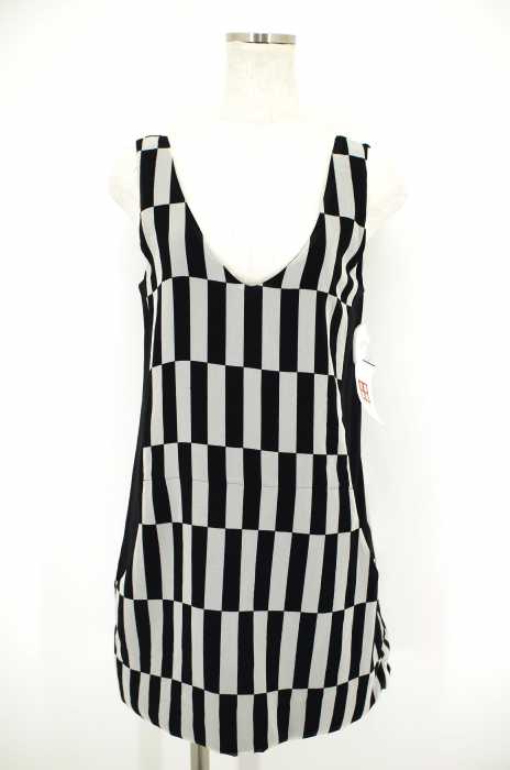 moussy （マウジー） 総柄切替ノースリーブトップス レディース トップス