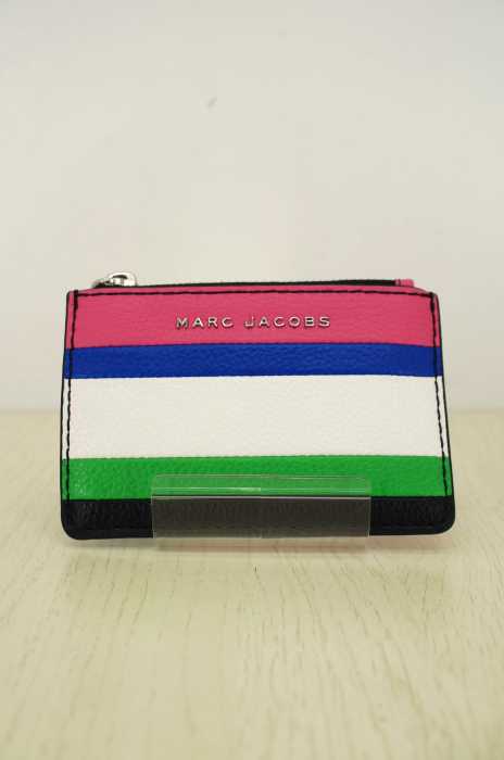 MARC JACOBS(マークジェイコブス) THE GRIND colorblocked mini compact wallet マルチ ウォレット レディース 財布・ケース