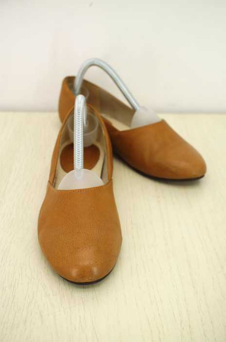 Burnish （バーニッシュ） MADE IN JAPAN 日本製 レザーフラットパンプス レディース シューズ