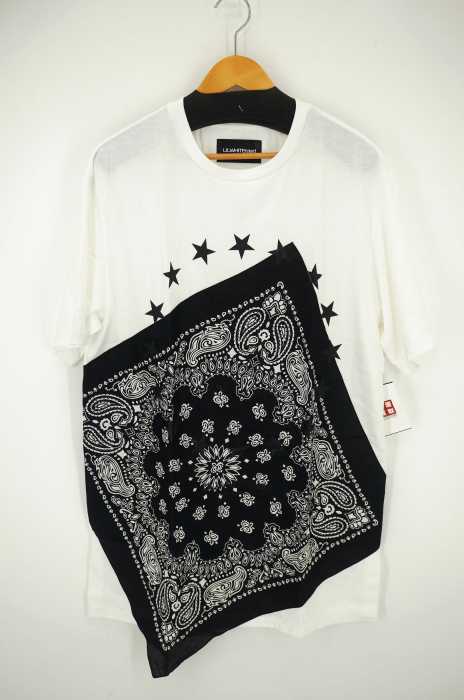 LILWHITE(dot)(リルホワイトドット) -SLIP DOWNED- BIG Tee メンズ トップス