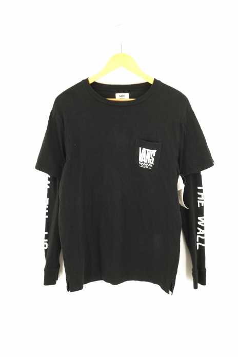 VANS （バンズ ） レイヤードクルーネックカットソー メンズ トップス