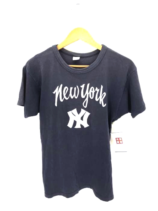 Champion(チャンピオン) 刺繍入り クルーネックTシャツ トリコタグ メンズ トップス