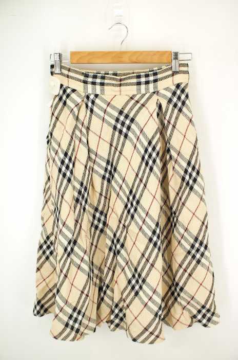 BURBERRY BLUE LABEL（バーバリーブルーレーベル） ノバチェック ベージュ レディース スカート