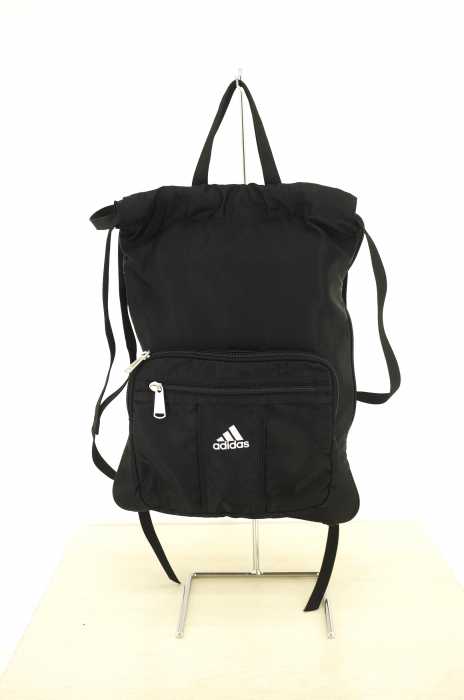 adidas （アディダス） ロゴ刺繍入り リュック メンズ バッグ