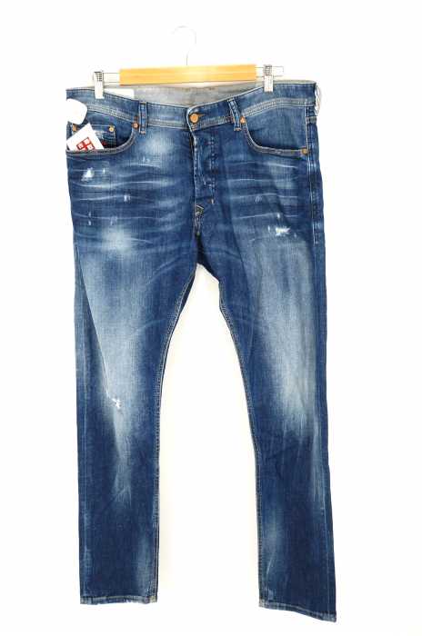 DIESEL （ディーゼル） TEPPHAR クラッシュ加工デニム メンズ パンツ