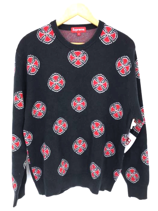 Supreme（シュプリーム） Crosses Sweater クルーネックニット メンズ トップス