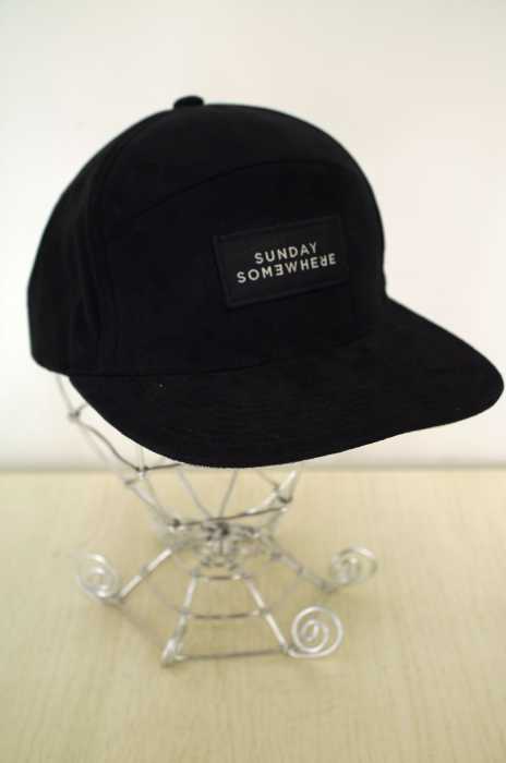 SUNDAY SOMEWHERE (サンデイ　サムウェア) BOXロゴキャップ　JEEPERS CAP メンズ 帽子