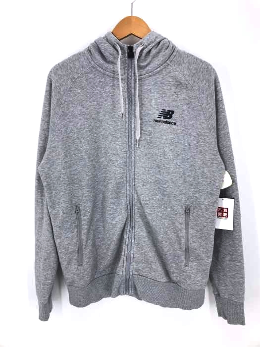 NEW BALANCE(ニューバランス) ジップアップパーカー 長袖ロングスリーブシャツ メンズ トップス