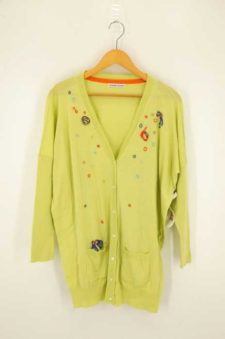 tsumori chisato(ツモリチサト)ビジュー カーディガン TSUMORI CHISATO （ツモリチサト） ビジュー装飾 ロング