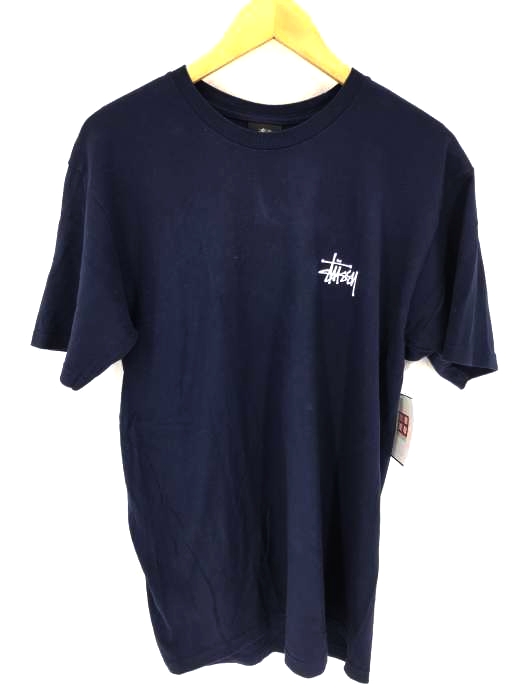 Stussy（ステューシー） クルーネックブランドロゴ入り半袖Tシャツ メンズ トップス