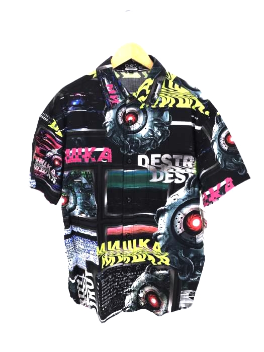 MNWKA（ミシカ） CYBER PUNK MECHA KEEP WATCH S/S SHIRT メンズ トップス