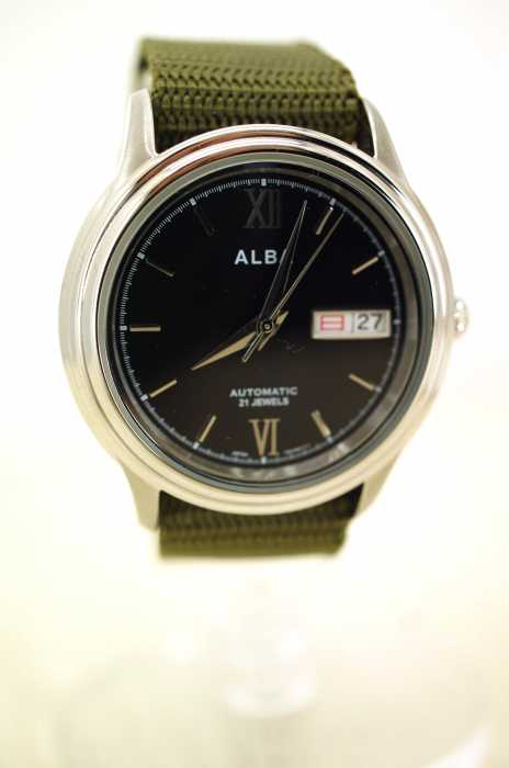 ALBA (アルバ) AUTOMATIC 腕時計 メンズ ファッション雑貨