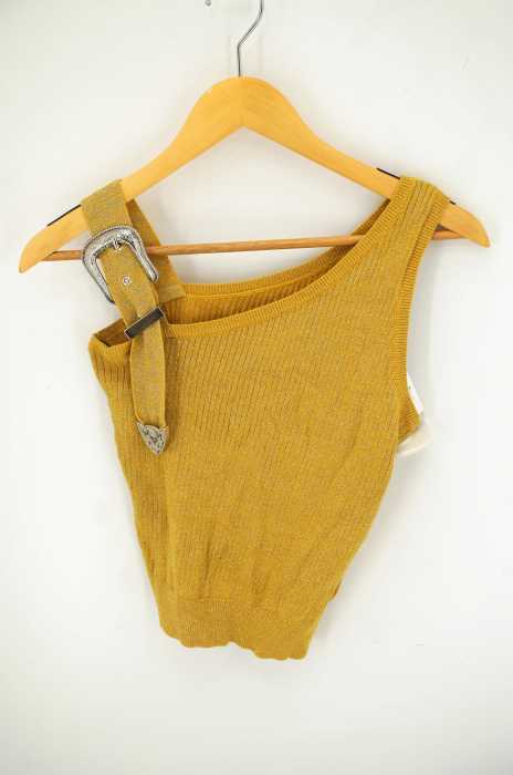 EVRIS （エヴリス） ショルダーバックルリブKNIT　　 レディース トップス