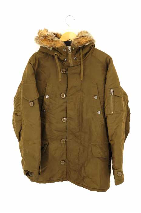 Gap (ギャップ) ミリタリー 中綿 フーデッドジャケット メンズ アウター