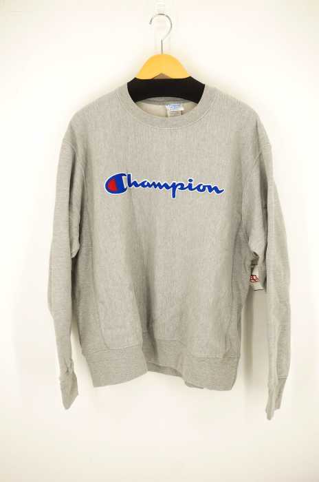 Champion (チャンピオン) REVERSE WEAVE リバースウィーブ ロゴワッペン メンズ トップス