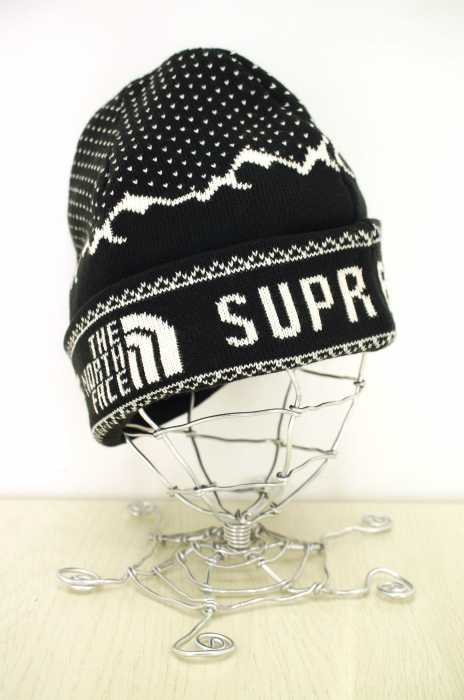 THE NORTH FACE × Supreme(ザ ノースフェイス シュプリーム) Expedition Fold Beanie ノルディックビーニー メンズ 帽子