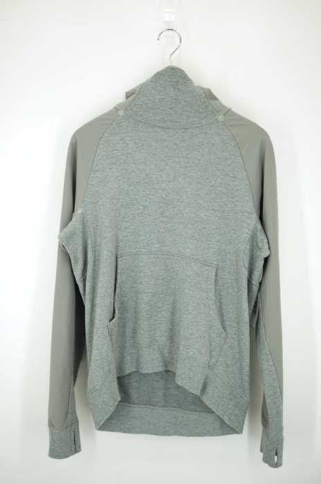 NIKE SB （ナイキスケートボーディング） EVERETT OVERLAY PO HOODY ナイロン切り替えしスウェットパーカー メンズ トップス