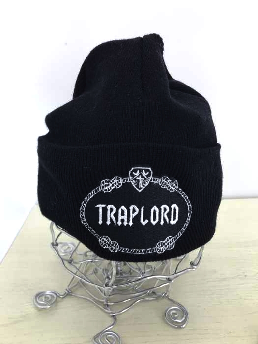TRAP LORD（トップロード） ロゴワッペン ニット帽 メンズ 帽子