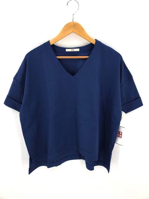 NARU factory（ナルファクトリー） ドロップショルダー カットソー 半袖Tシャツ レディース トップス