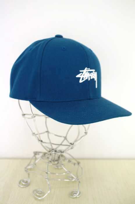 STUSSY (ステューシー) スナップバック ロゴ刺繍 メンズ 帽子