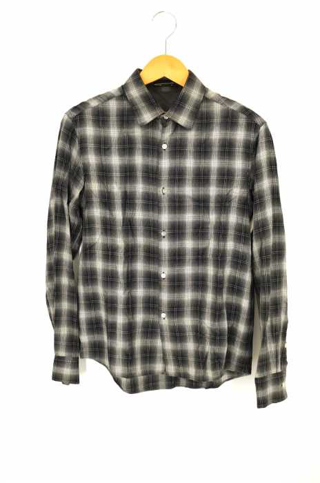 LAD MUSICIAN （ラッドミュージシャン） RAYON OMBRE CHECK オンブレチェック レーヨンシャツ メンズ トップス