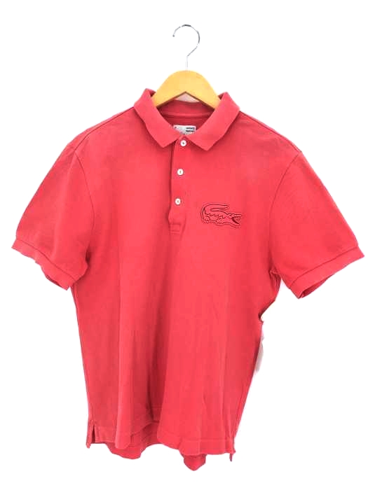 LACOSTE（ラコステ） ビッグロゴ ワッペン付き ポロシャツ レディース トップス