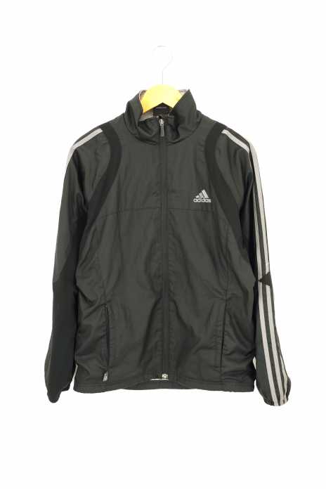 adidas （アディダス） ロゴ入り ナイロンジャケット メンズ アウター