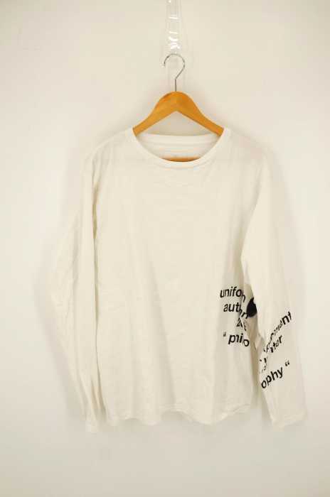 uniform experiment(ユニフォームエクスペリメント) OVER PRINT BIG LONG SLEEVE TEE メンズ トップス