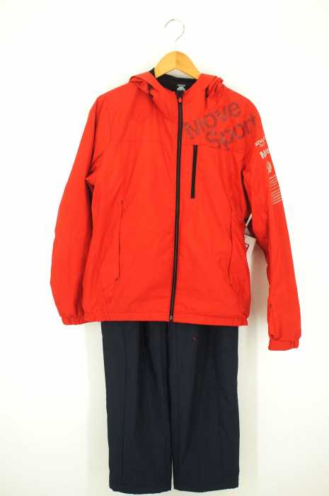 DESCENTE（デサント） フード付きウィンドブレーカー パンツ 上下セット メンズ セットアップ