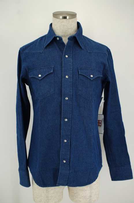 Ruddock Mfg Company () スナップボタンウエスタンデニムシャツ メンズ トップス