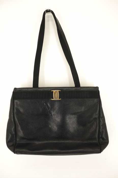 Salvatore Ferragamo （サルヴァトーレフェラガモ） 型押しレザーバッグ メンズ バッグ