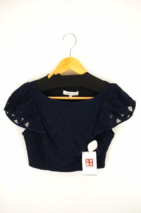 MILLY（ミリー） チェック柄 フレンチスリーブ ブラウス レディース トップス